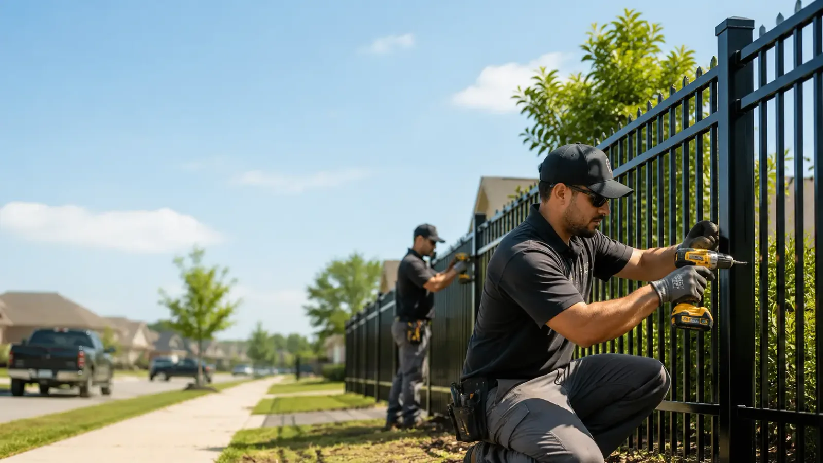 Metal Fence Installation in Cave City, KY